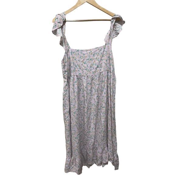 Sokie Collective The Summer Flutter Dress Size Large - Picture 9 of 9